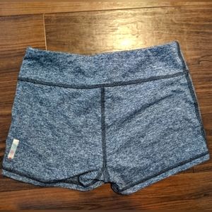 Zella - Short Athletic Shorts ~3" Inseam - Heathered Gray Spacedye | Size Small